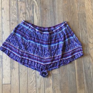 Boho Paisley Shorts